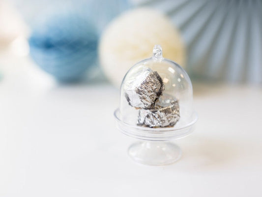 Alzatina trasparente 5,5x7,5cm 3pz