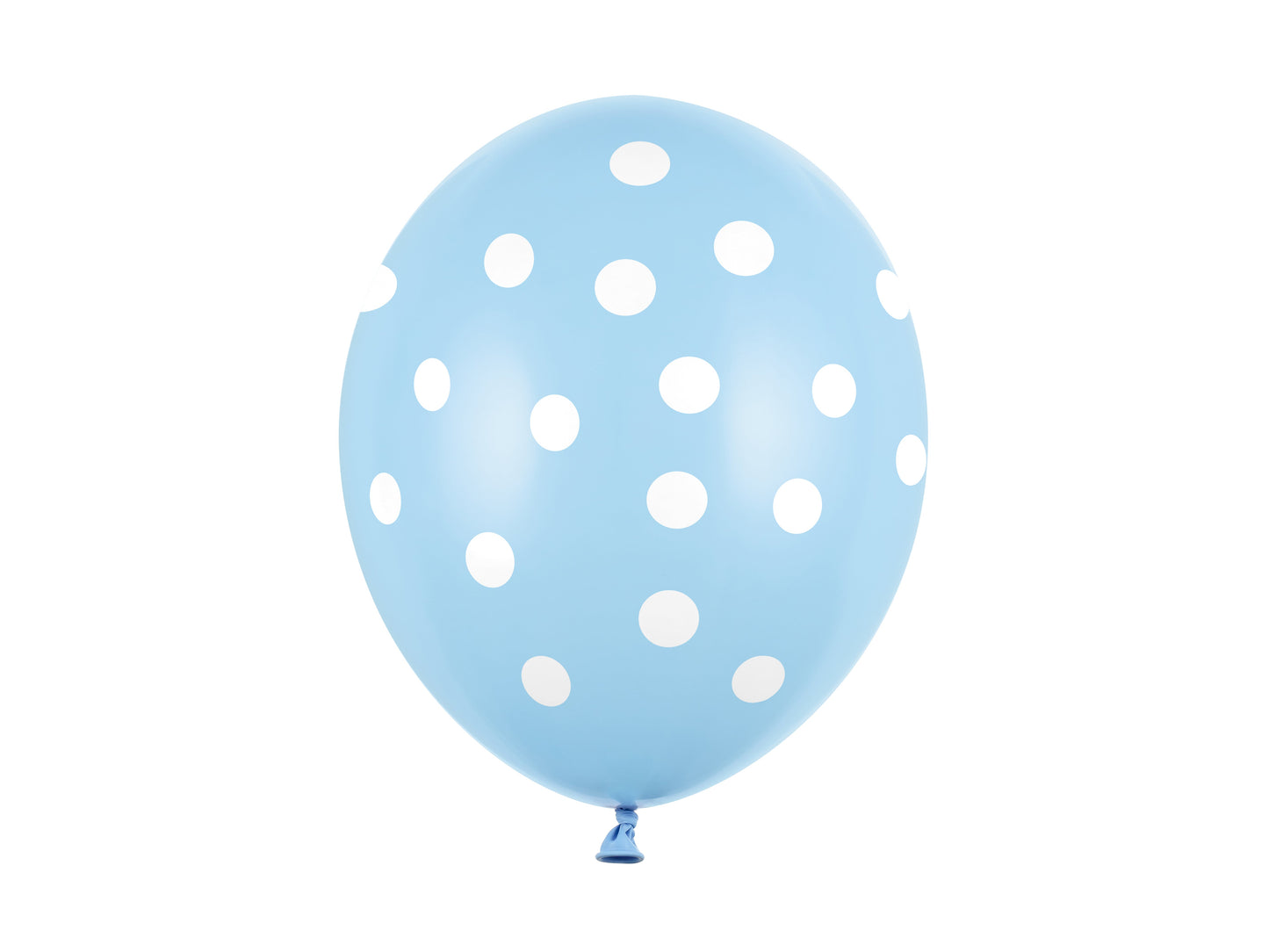 Balloons 30cm pois Pastel BabyBlue 6pz