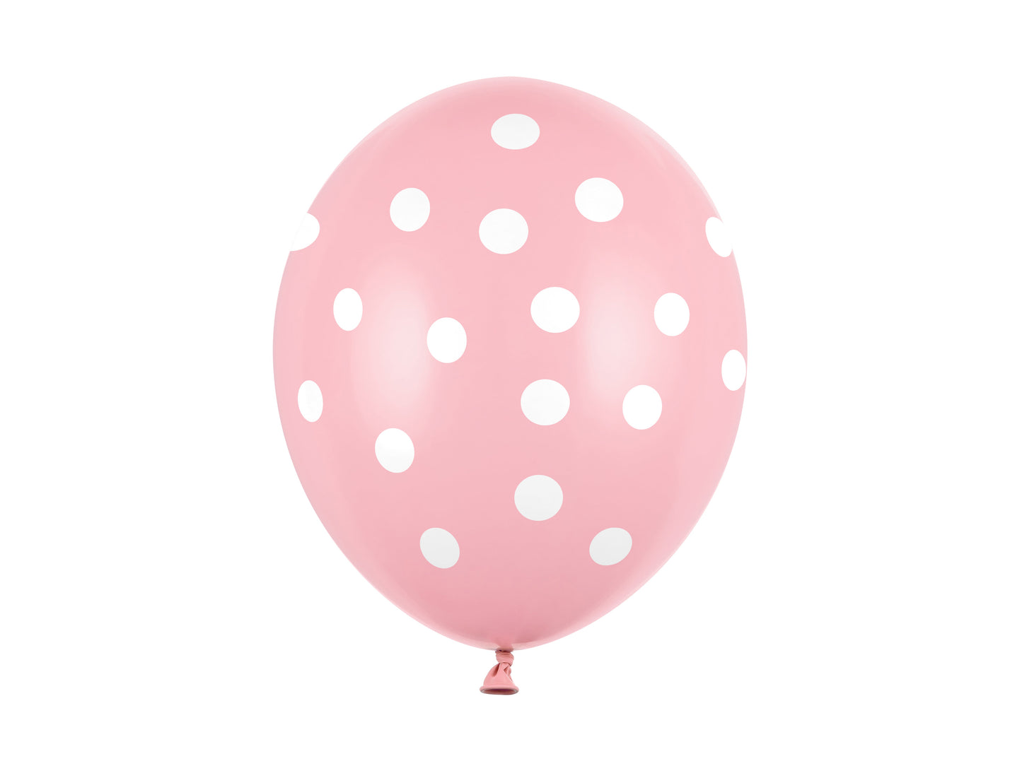 Balloons 30cm pois Pastel BabyPink 6pz