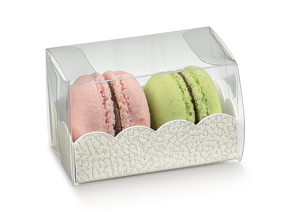 astuccio pvc.190x50x50mm pelle bianco com vaschetta