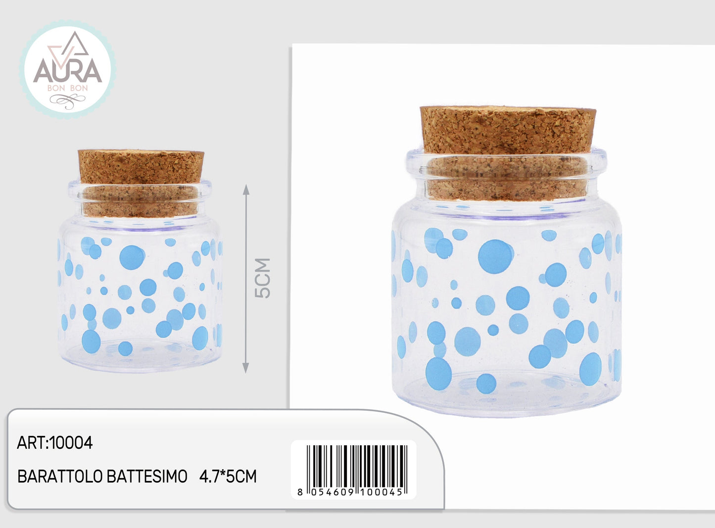 barattolo vetro pois