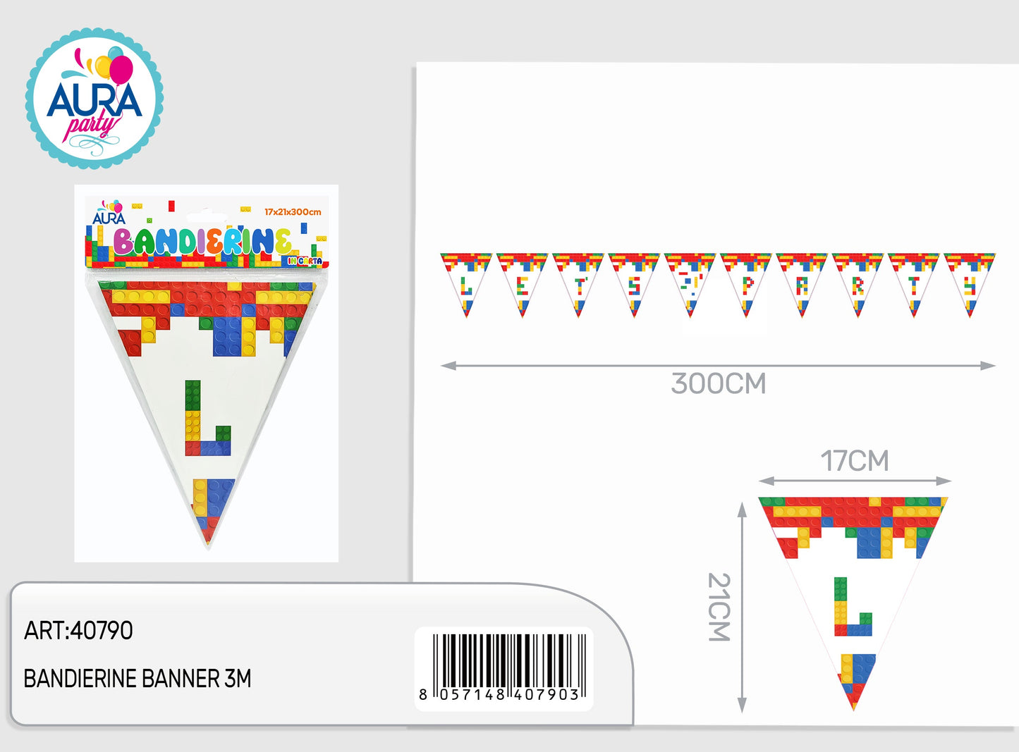 bandierine block party