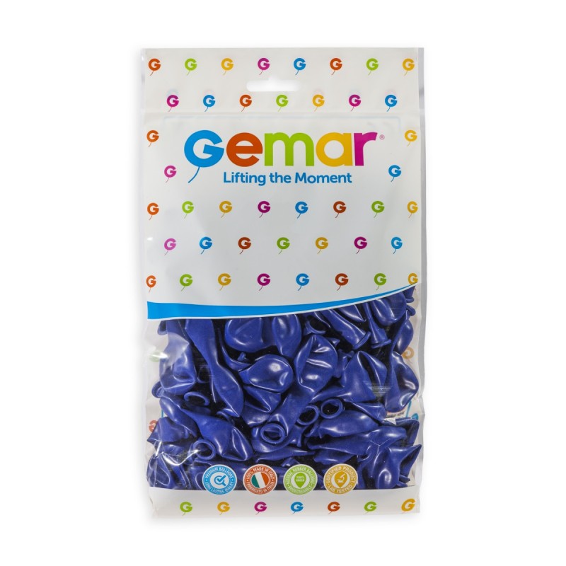 palloncini 5inch lattice pastello blu scuro cf.100