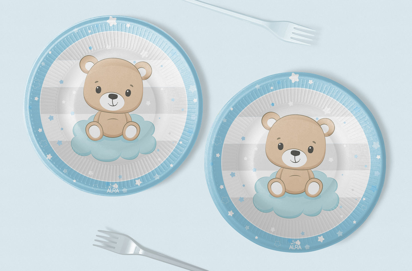 piatti party orsetto stelle