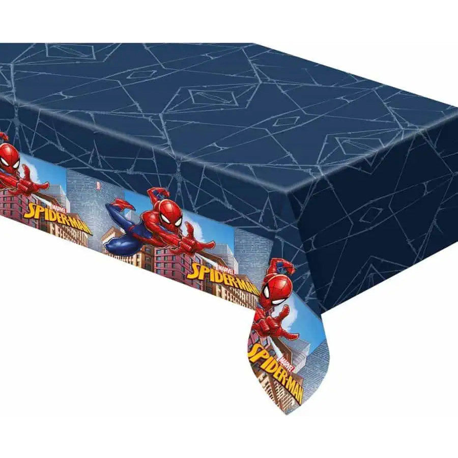 Tovaglia in plastica 120x180cm Spiderman Crime Fighter