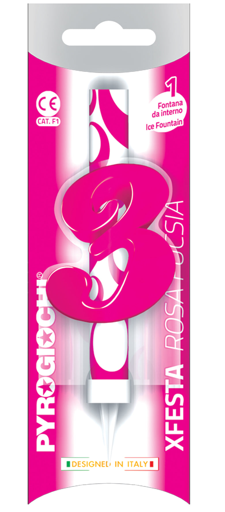 fontana bengala per torta