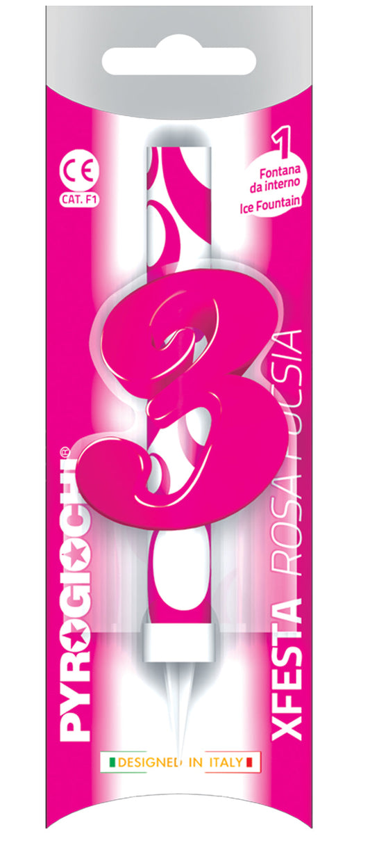 fontana bengala per torta