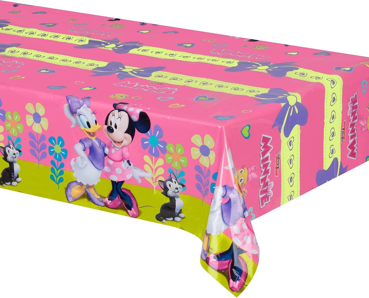 Tovaglia pl 120x180cm Minnie Happy Help
