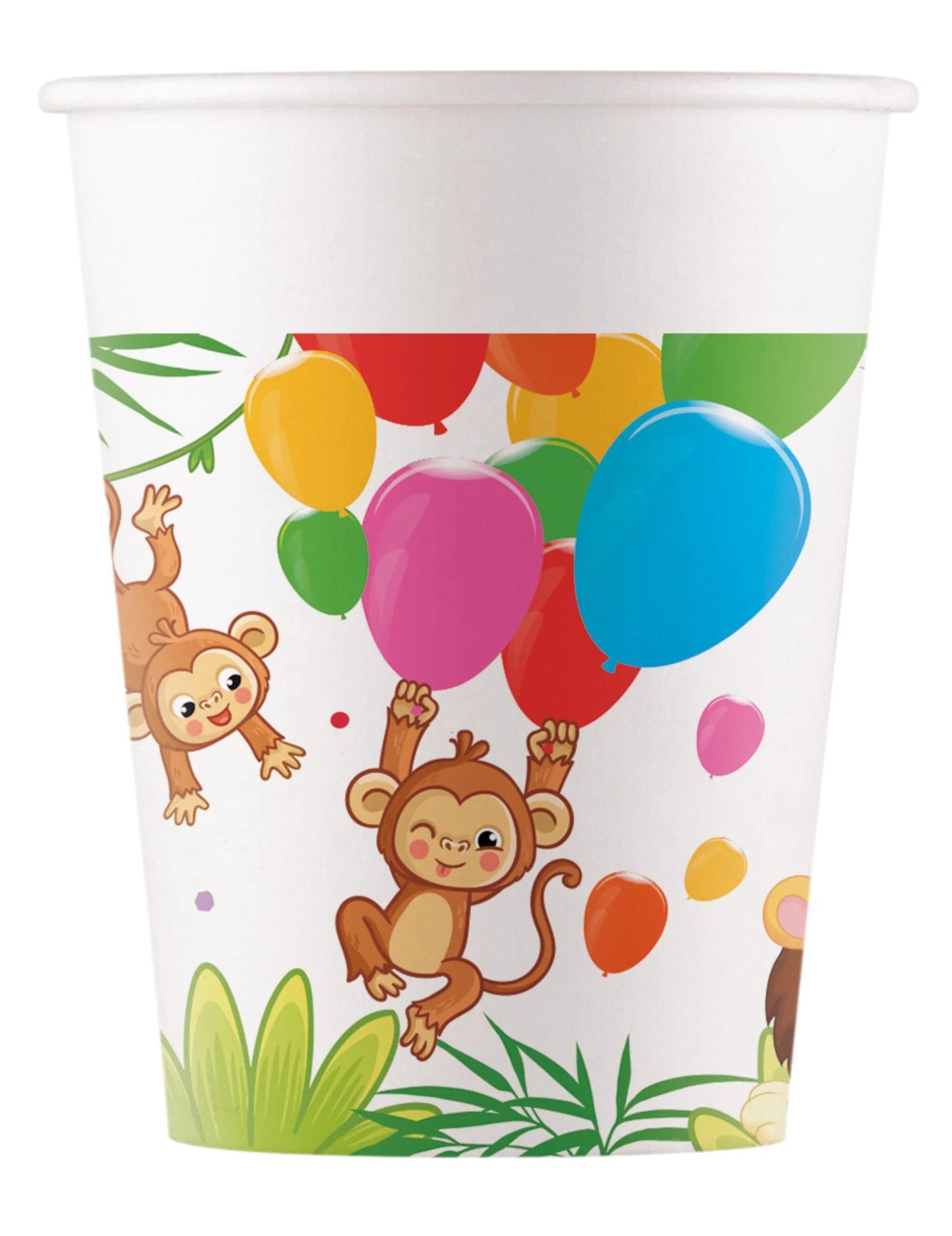 bicchieri carta fsc jungle balloons ml 2 8pz
