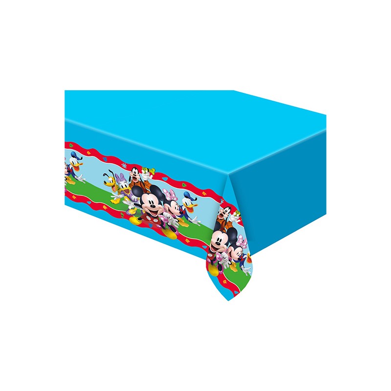 Tovaglia pl 120x180cm "Mickey Rock the House"
