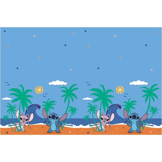 Tovaglia plastica 120x180cm Stitch & Angel