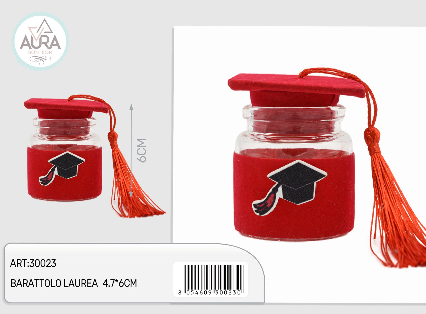 barattolo laurea 4,7xcm