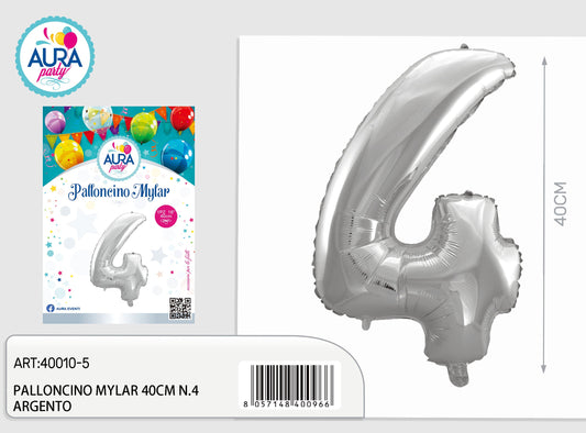 palloncini mylar 18n.4 argento