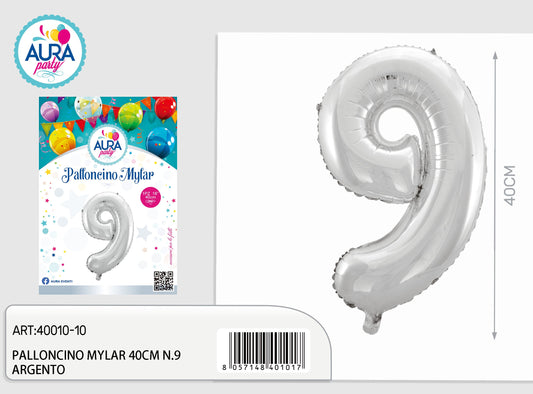 palloncini mylar 18n.9 argento