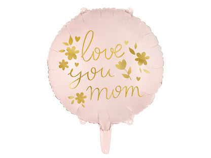 Palloncino in foil "love your mom" 45cm