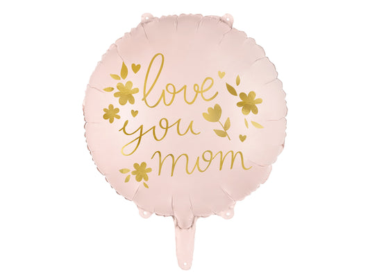 Palloncino in foil "love your mom" 45cm