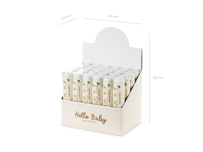 Cannone sparacoriandoli gender reveal Boy 20cm