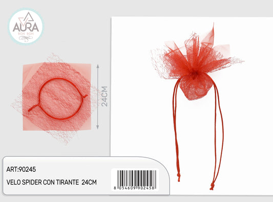 VELO SPIDER CO TIRANTE ROSSO