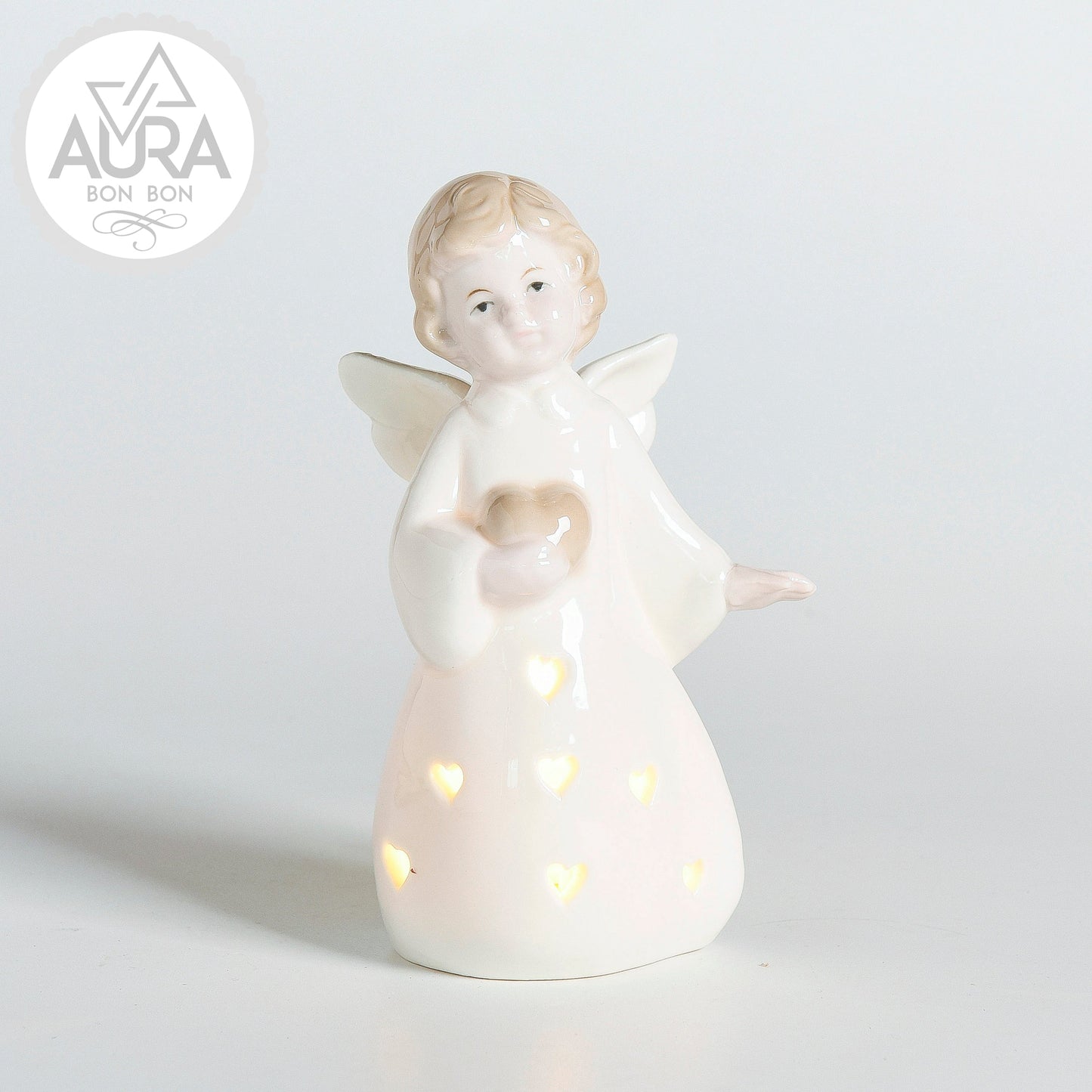 bomboniera in ceramica con luce