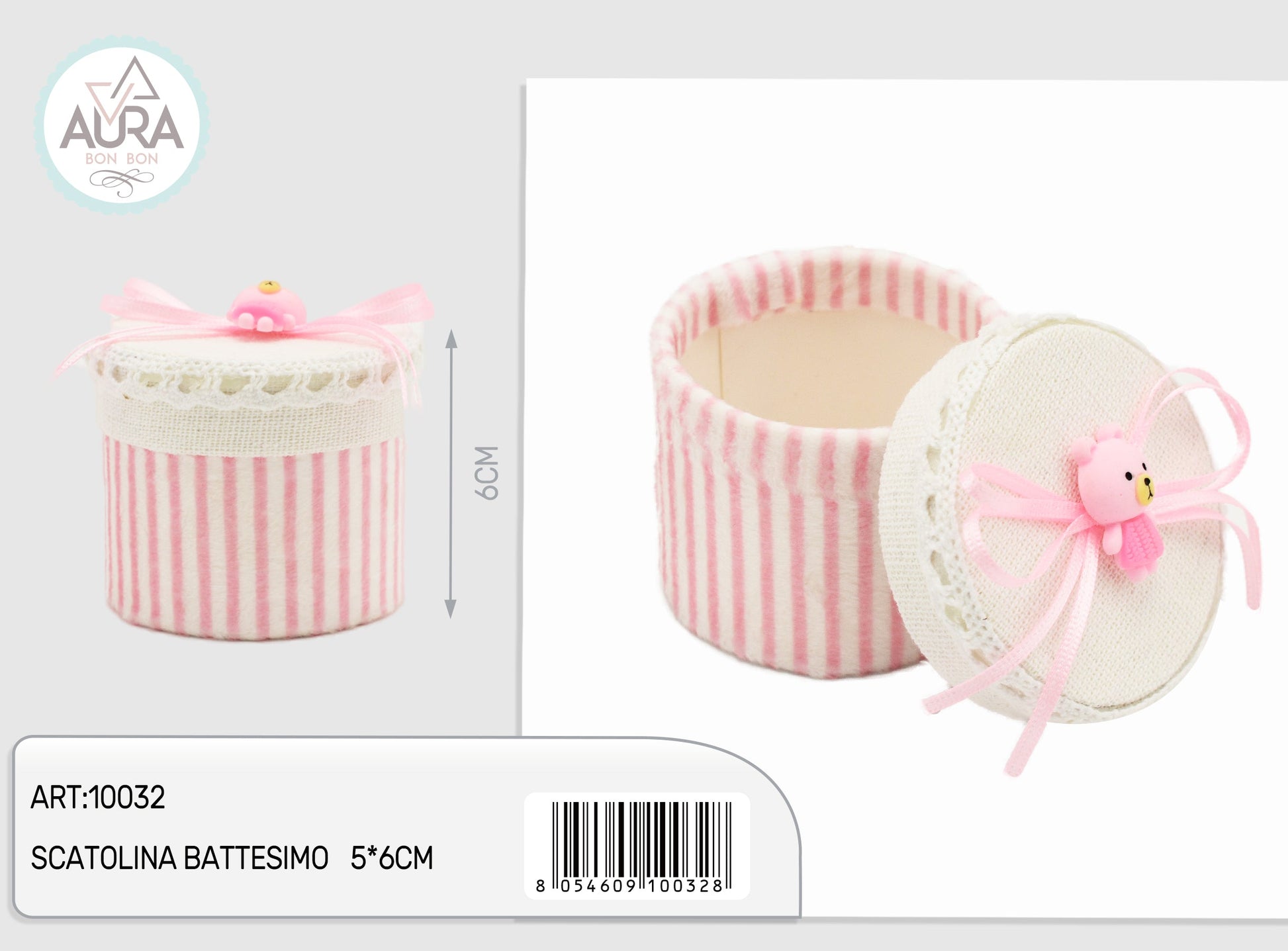 barattolo tondo baby rosa