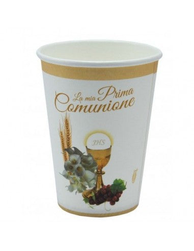 bicchieri carta Prima Comunione