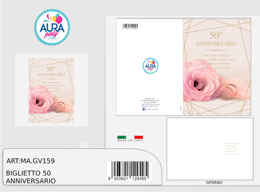 biglietto 50 anniversario
