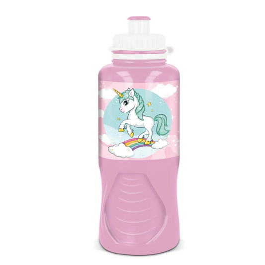 Unicorno borraccia in plastica ergo sport 430ml