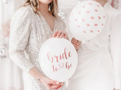 Balloons 30 cm Bride to be 6pz