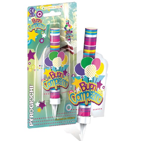 fontana bengala per torta