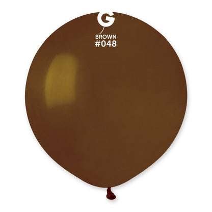 palloncini 19inch lattice pastello brown cf.25