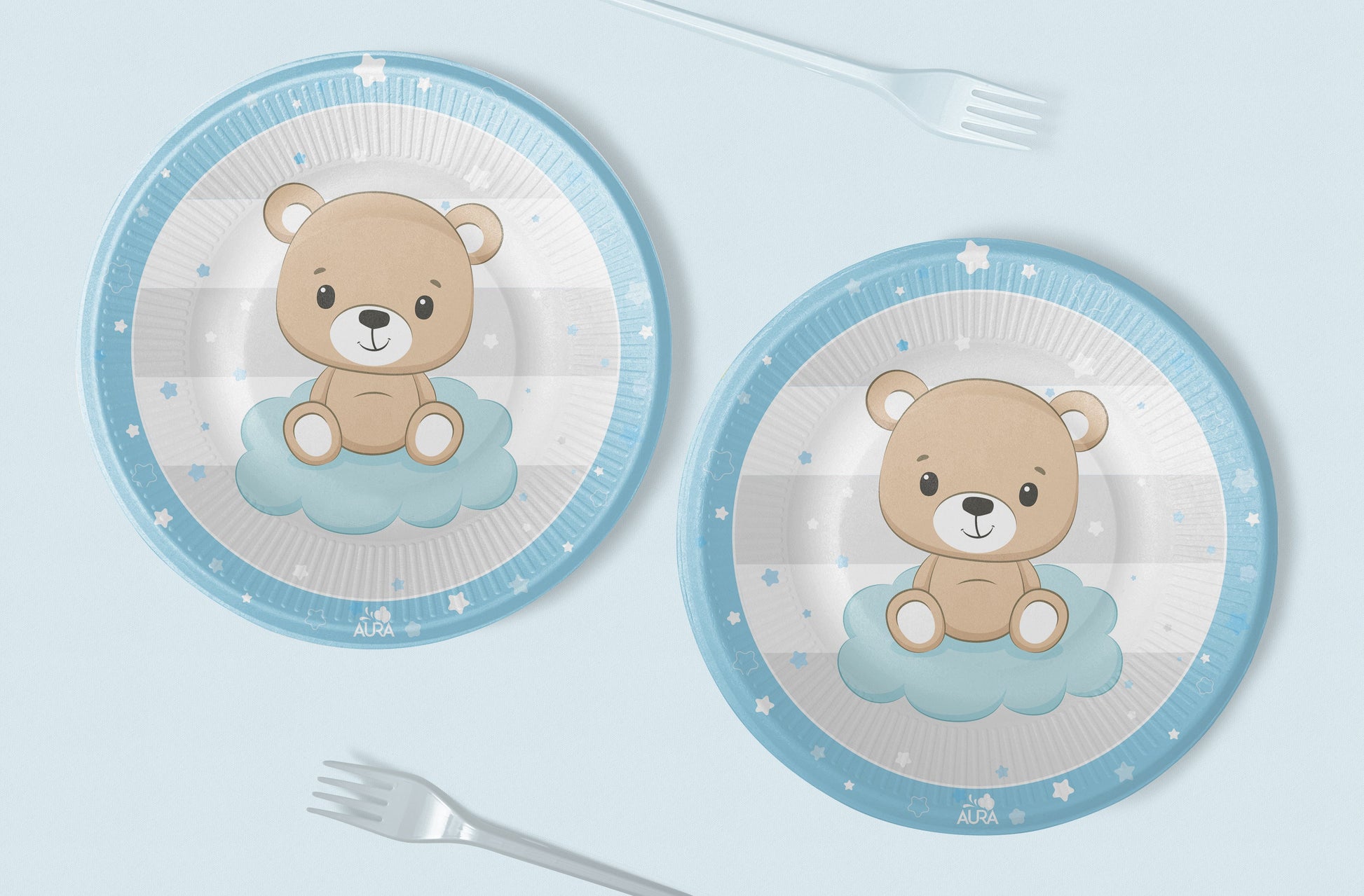 piatti party orsetto stelle