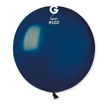 palloncini 19inch lattice pastel.blu navy cf.25