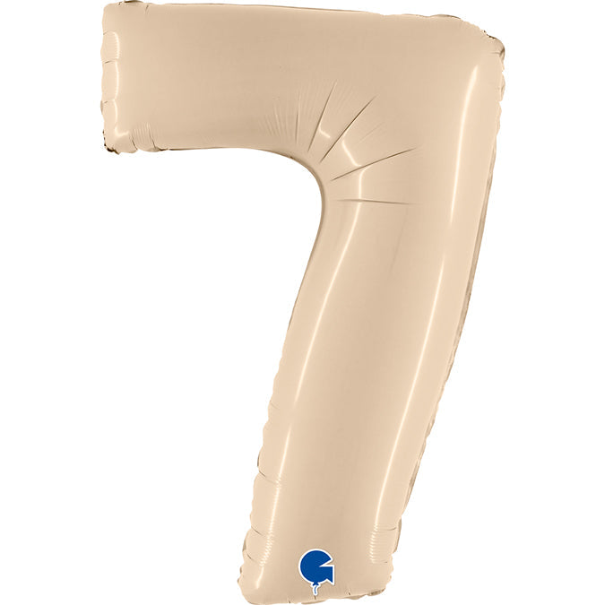 numero 7 foil 100cm/40inch beige satinato