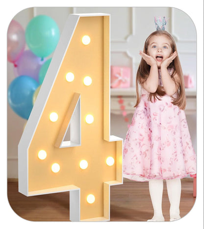 numero led 4 esempio