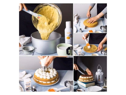 Teglia professionale 25xh10cm tonda anodizzata