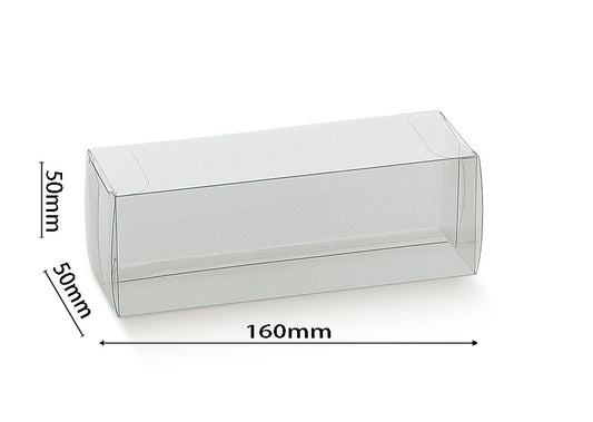 box 160x50x50mm trasparente