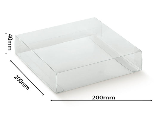 box 200x200x40mm  trasparente