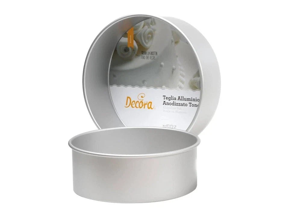 Teglia professionale 20xh10cm tonda anodizzata