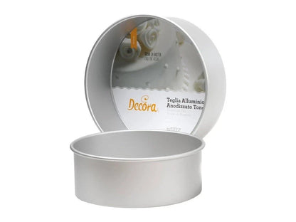 Teglia professionale 20xh10cm tonda anodizzata