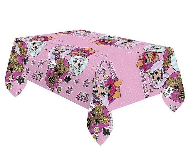 Tovaglia in plastica LoL Surprise glitter 120x180cm