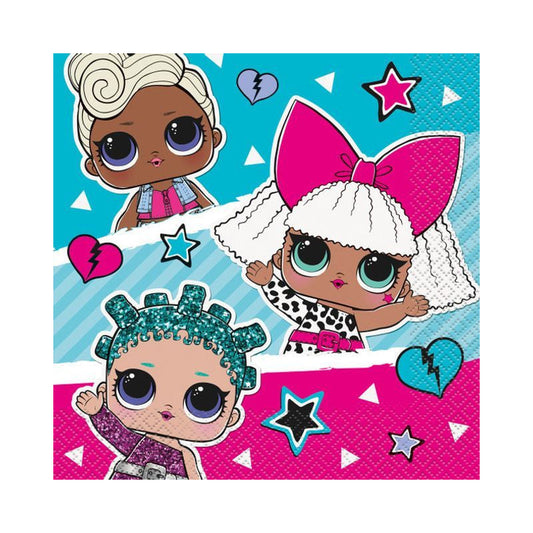 Tovaglioli LoL Surprise 33x33cm