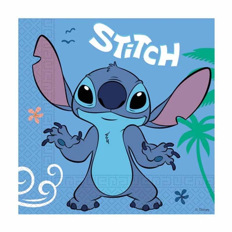 Tovaglioli Lilo e Stitch 33x33cm 20pz
