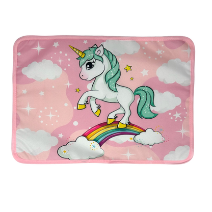 Unicorno tovaglietta morbida ripiegabile e impermeabile 30x40cm